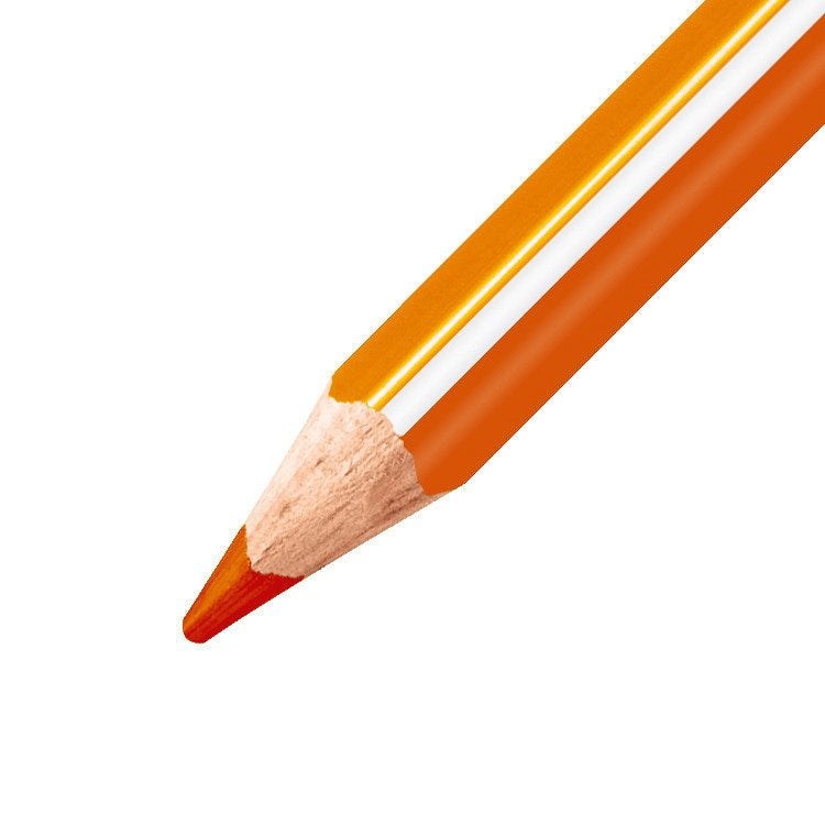STABILO Buntstifte Trio – Jumbo, Dreikant, Minen-Ø 4,2 mm, Einzelstift Orange