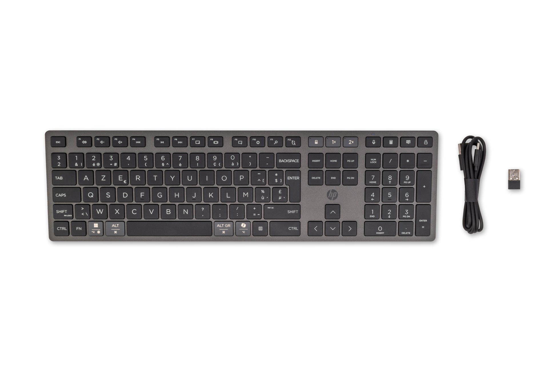 HP KBD 720 Multi-Device Wiederaufladbare Kabellose Tastatur