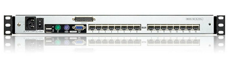 ATEN KL1516AN – KVM-Switch – 16×, 19" LCD (48,3 cm), VGA, PS/2, USB, 1U