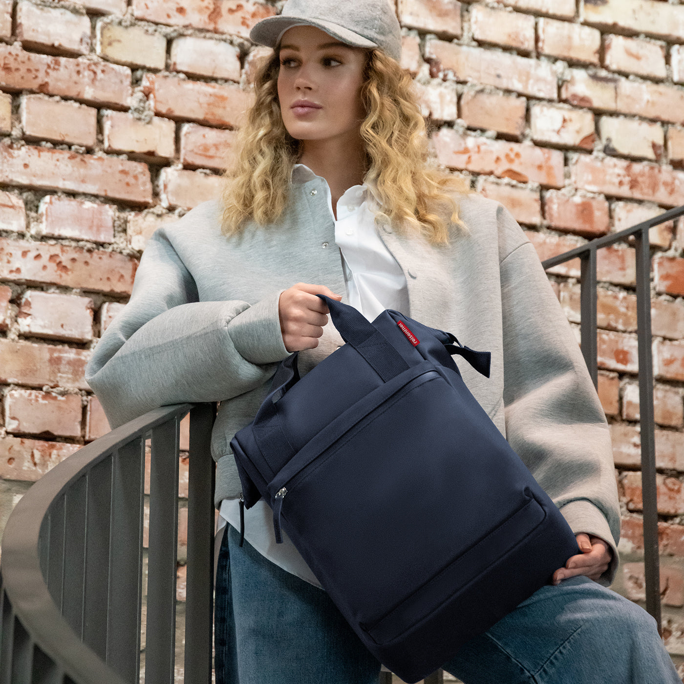 Reisenthel Allrounder – Freizeit-Rucksack – 16 l, dunkelblau