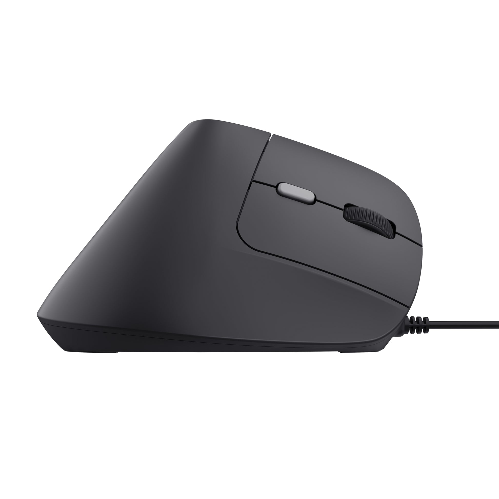 Trust Bayo II Ergonomisch – Vertikale Maus – Kabelgebunden (USB-A), Rechts, Schwarz