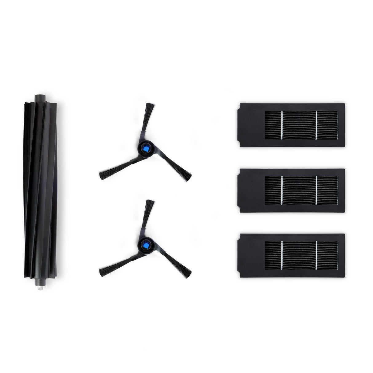 Ecovacs Ersatzset – 1 Hauptbürste, 2 Seitenbürsten, 3 Feinstaubfilter – für DEEBOT X2 OMNI/X2 COMBO