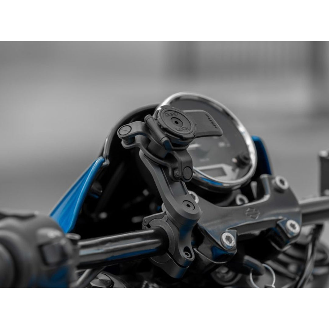 Quad Lock Motorcycle Mount Pro – Fahrrad-/Motorrad-Halterung – Lenker – für Smartphones (Universal) – Schwarz