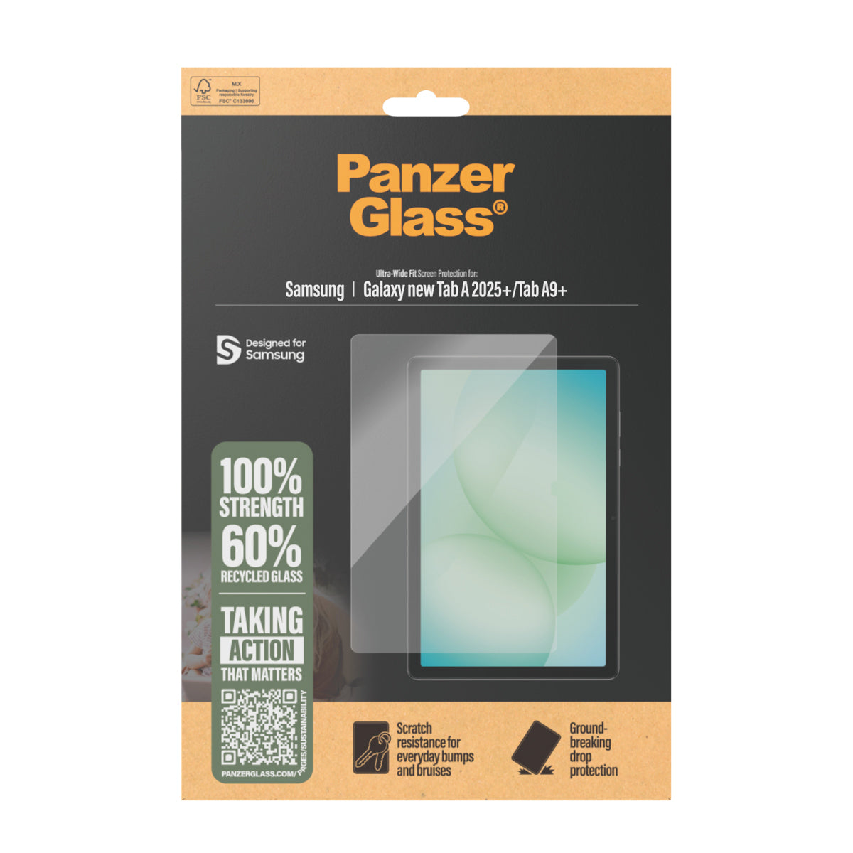 PanzerGlass Displayschutz – für Galaxy Tab A11+ (11")