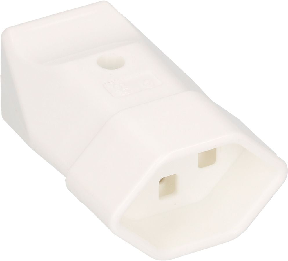 Max Hauri AG Max Hauri Adapterkabel, T23–Schraubklemme – Weiss