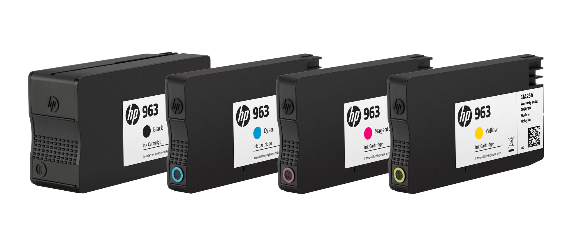 HP 963 Schwarz Tintenpatrone (Original) – 1000 Seiten – für HP OfficeJet Pro 9010/9012/9014 …