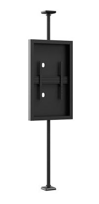 Hagor Enclosure Display-Gehäuse – Wandmontage, VESA 900×600 mm – für 75" TVs – Schwarz