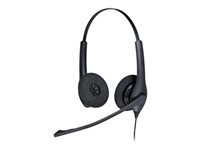 Jabra Biz 1500 Duo – Duo Headset – Kabelgebunden, Boom-Mikrofon – Schwarz – für Büro/Callcenter