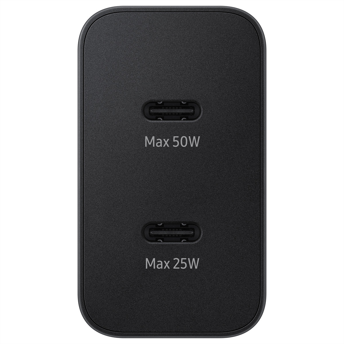 Samsung Power Adapter USB-Ladegerät 50 W – USB-C×2, PD – für Galaxy S10 5G, Galaxy Note10 und andere – schwarz