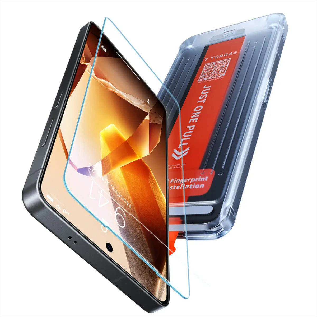 Torras Displayschutz (Panzerglas) – für Galaxy S26 Ultra – mit Applikator