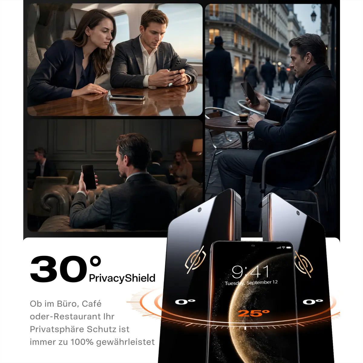 Torras Privacy-Filter – für Galaxy S26 Ultra – mit Applikator