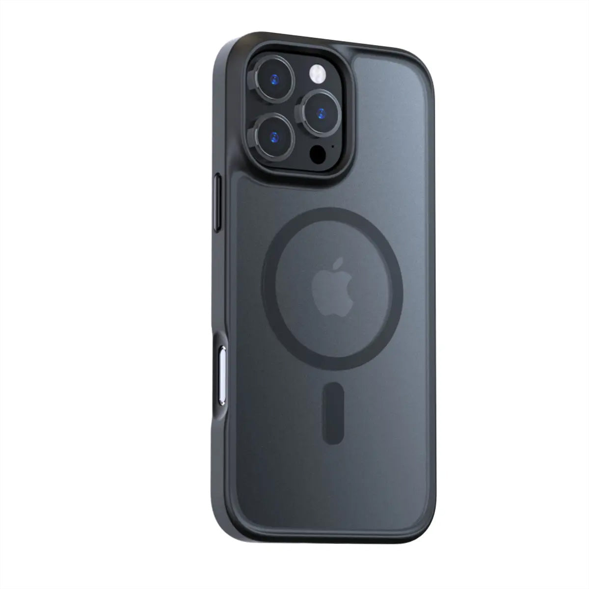 Torras Guardian Backcover – für Apple iPhone 16 Pro, MagSafe, Kunststoff, schwarz