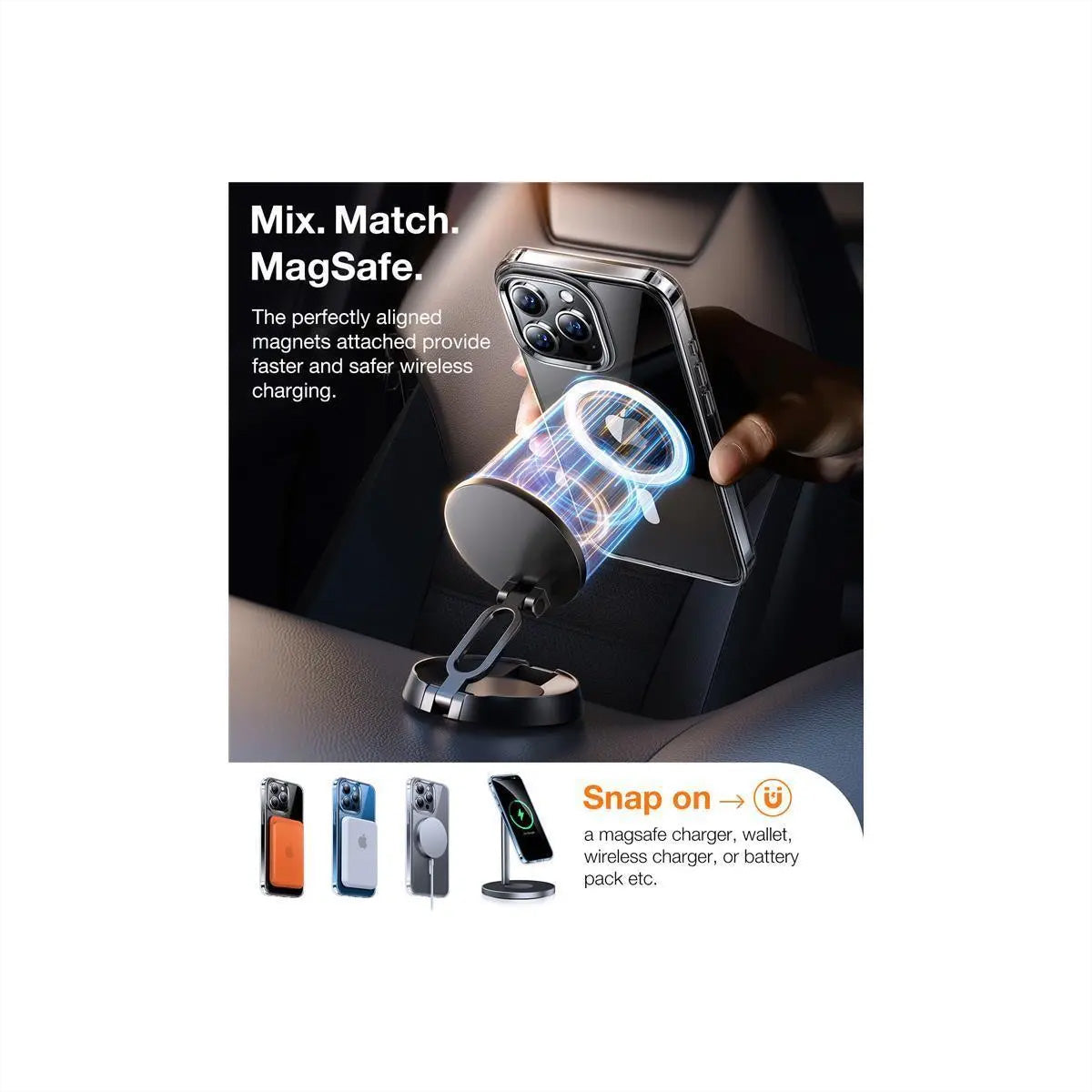 Torras Diamond Backcover – für Apple iPhone 15 Pro Max, MagSafe, PC+TPU, Transparent