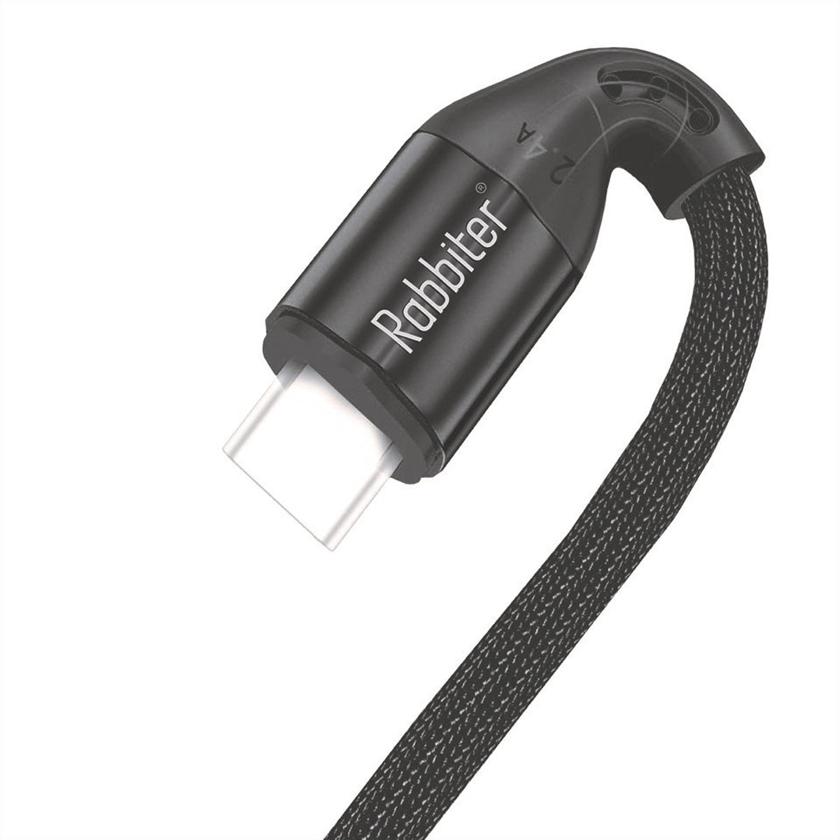 Rabbiter USB-C auf USB-C Kabel – USB 3.2 Gen 1 (5 Gbit/s) – 1,5 m – PD 100 W – Schwarz