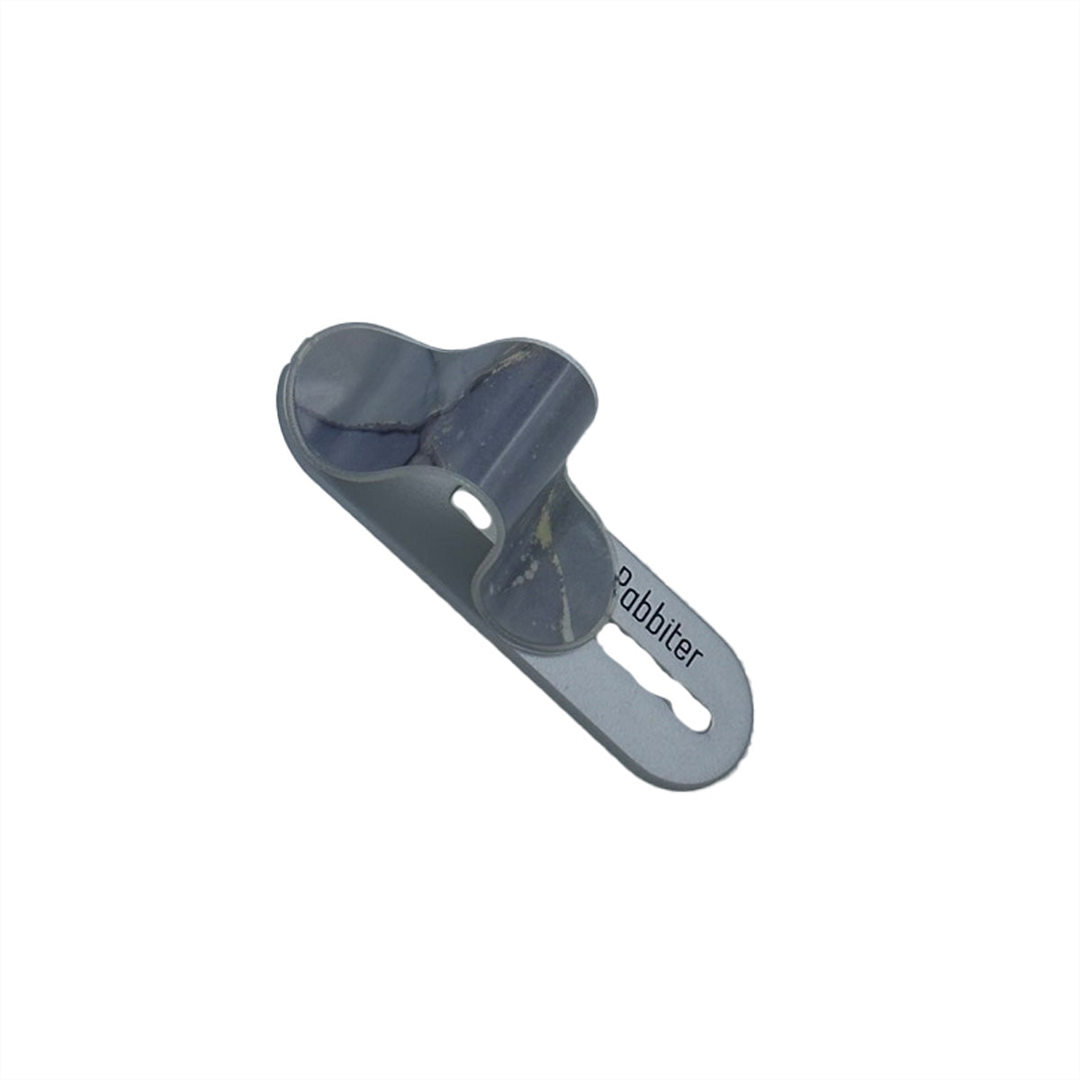 Rabbiter Grip – Smartphone-Grip – Aufstellbar, aufklebbar, kompatibel mit kabellosem Laden – Grau