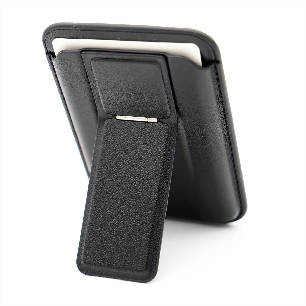 Rabbiter MagCardStand – Kartenhalter/Wallet – magnetisch – für Smartphones – Schwarz