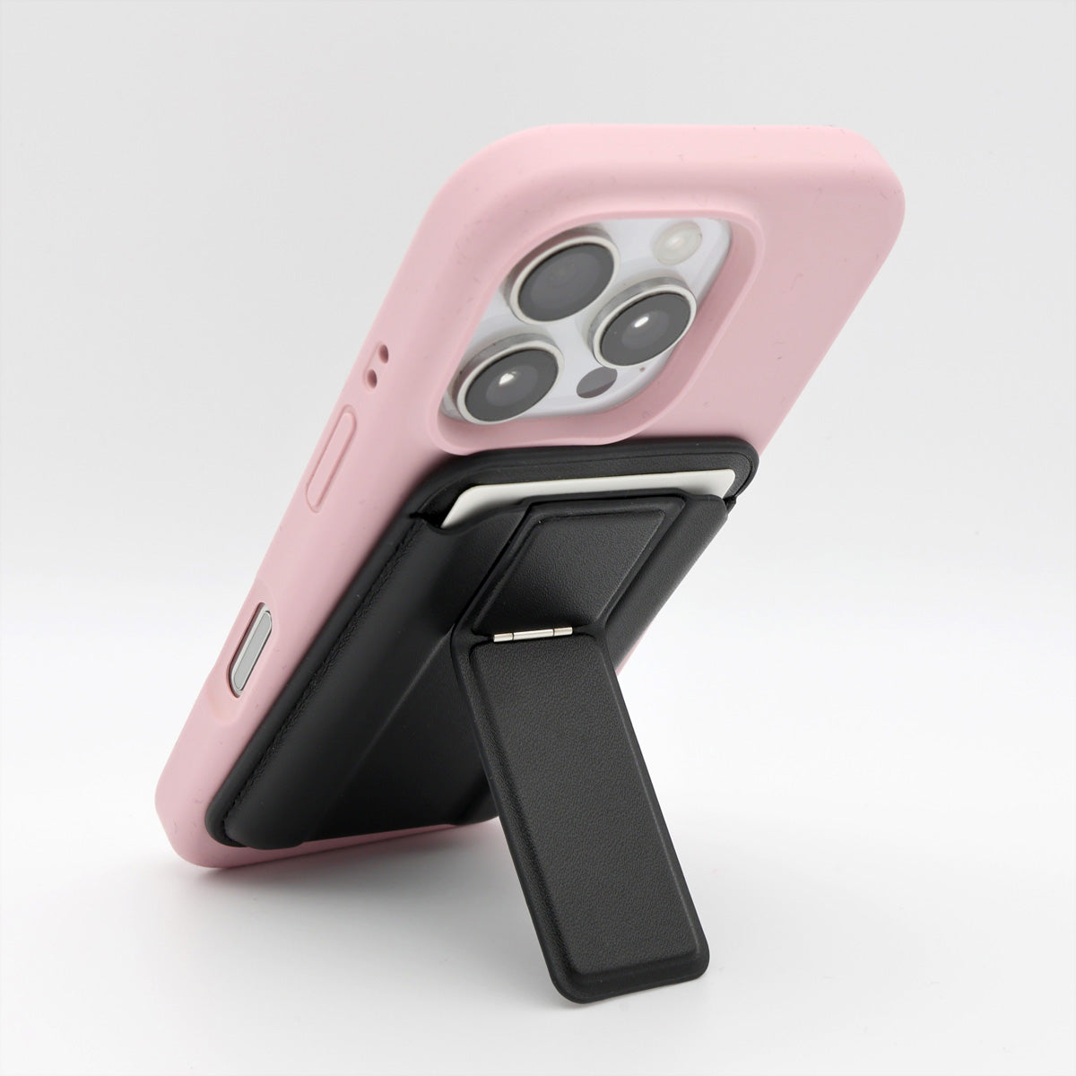 Rabbiter MagCardStand – Kartenhalter/Wallet – magnetisch – für Smartphones – Schwarz