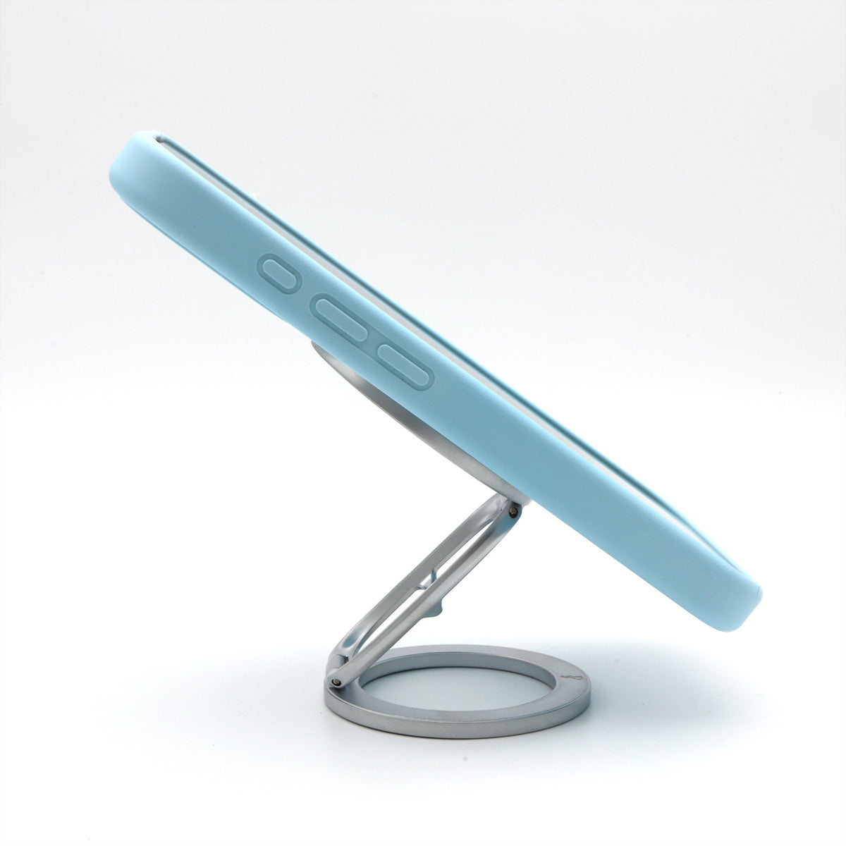 Rabbiter MagFlexStand – Tisch-Ständer – magnetisch – für MagSafe-kompatible Geräte – Silber