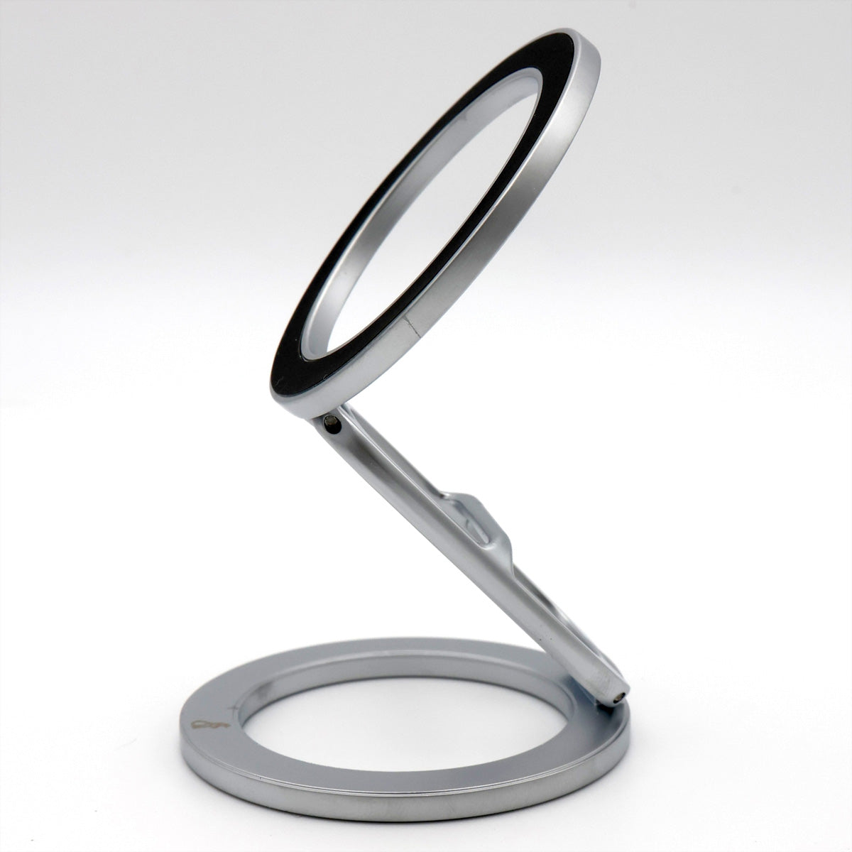 Rabbiter MagFlexStand – Tisch-Ständer – magnetisch – für MagSafe-kompatible Geräte – Silber