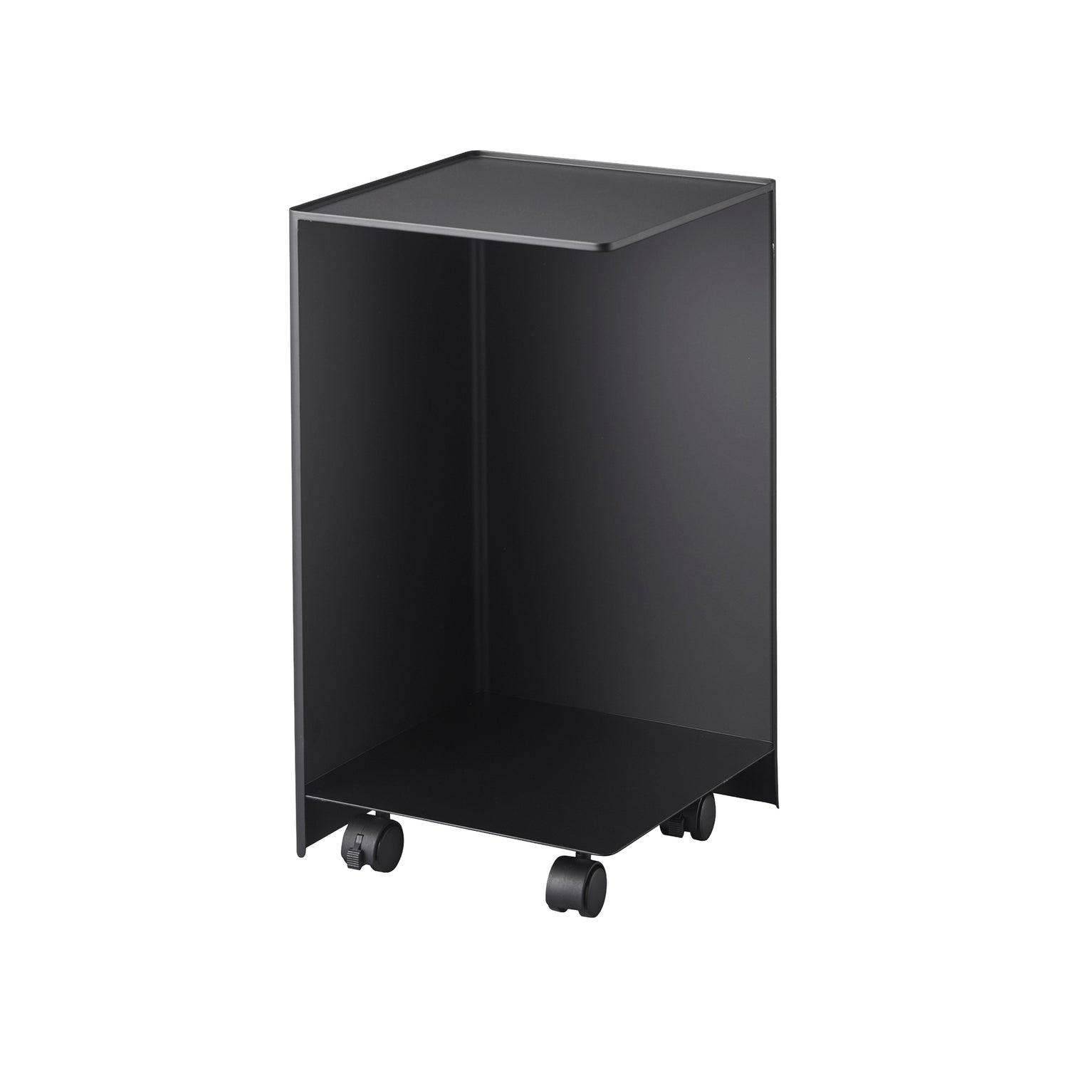 Yamazaki Tower – Toilettenpapierständer – Stahl, schwarz, für 4 Rollen, 23,5 × 23,5 × 43 cm