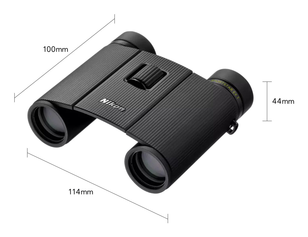 Nikon Kompaktfernglas Sportstar EX II – 8×25 mm, schwarz