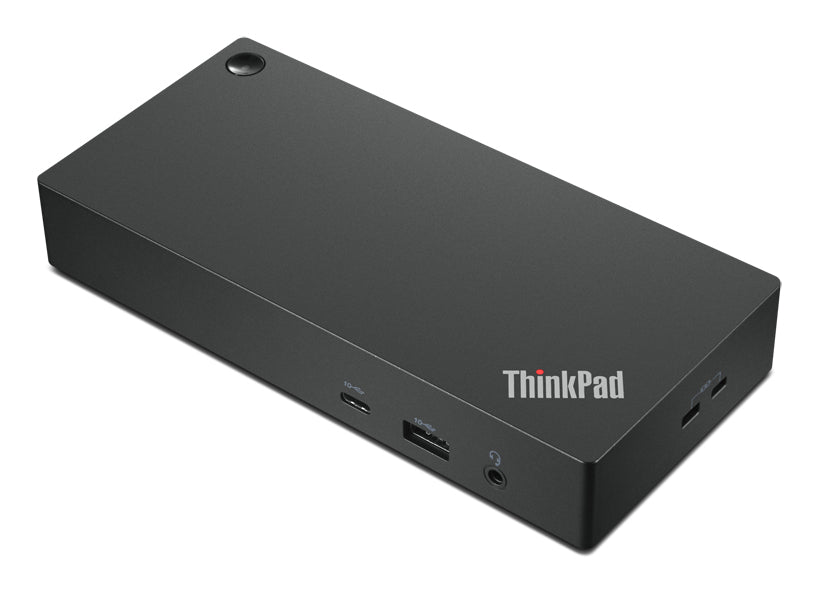 Lenovo 40AY0135US Dockingstation – USB-C, 2× DP, 1× HDMI, 5× USB-A, 1× USB-C, 135 W PD, GbE, 3,5 mm Audio