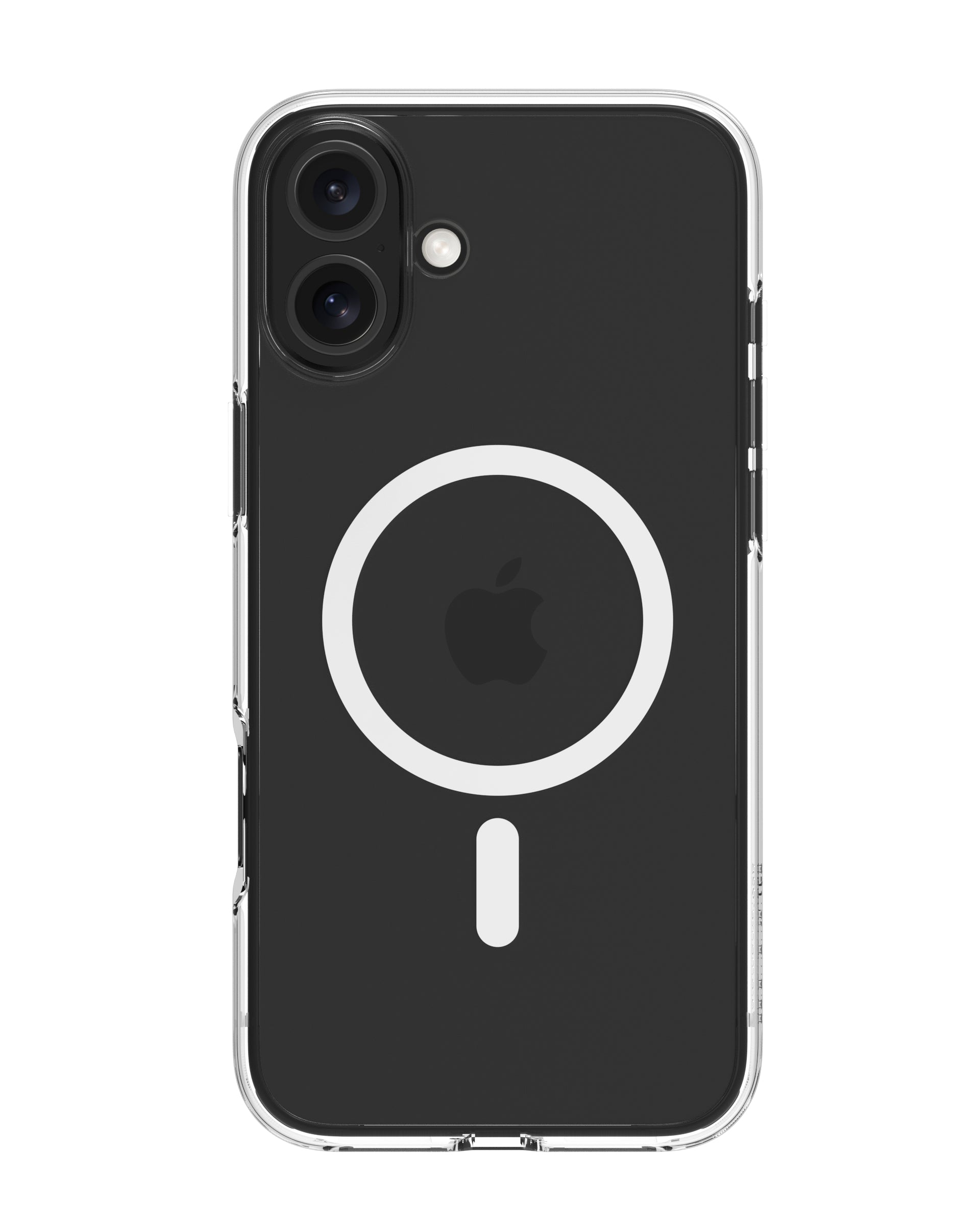 dbramante1928 Iceland Pro Backcover – für Apple iPhone 16, MagSafe, recycelter Kunststoff, transparent