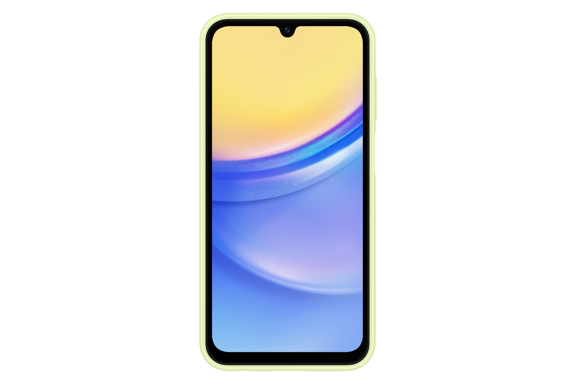 Samsung Backcover – für Samsung Galaxy A15 5G, mit Kartenfach, Limette, kratzresistent