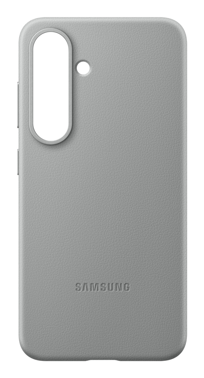 Samsung Backcover – für Samsung Galaxy S25 – grau – Leder