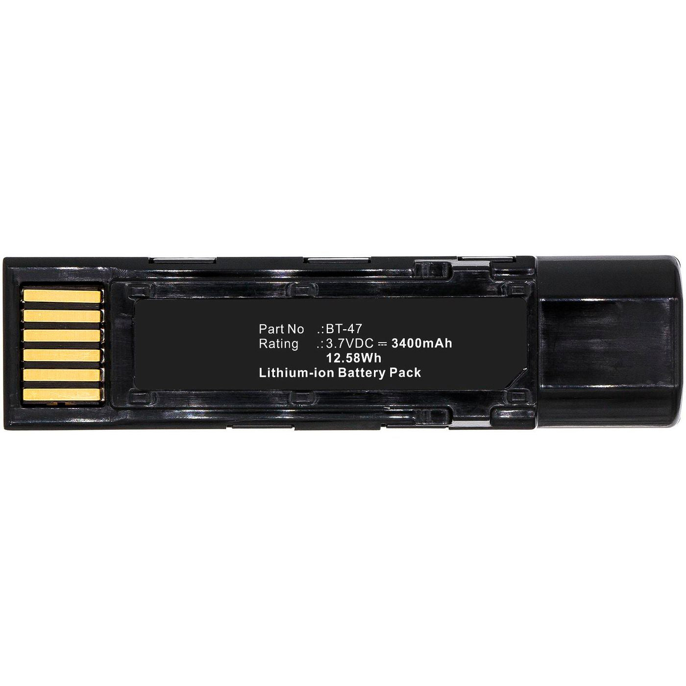 CoreParts Akku Li-Ion 3,7 V 3400 mAh, 12,6 Wh – für Datalogic