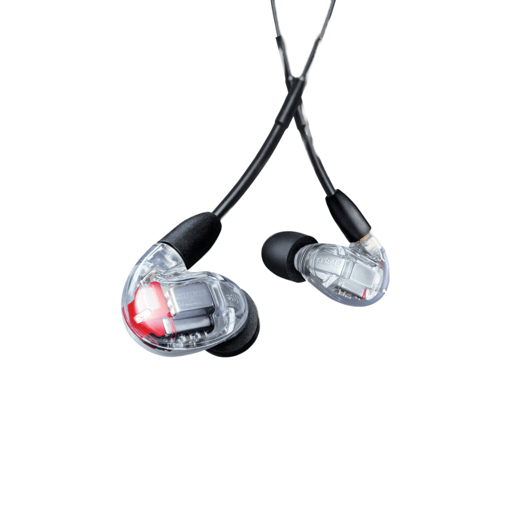 Shure SE846 Gen. 2 – In-Ear Kopfhörer – 3,5 mm, Inline-Fernbedienung mit Mikrofon – Transparent
