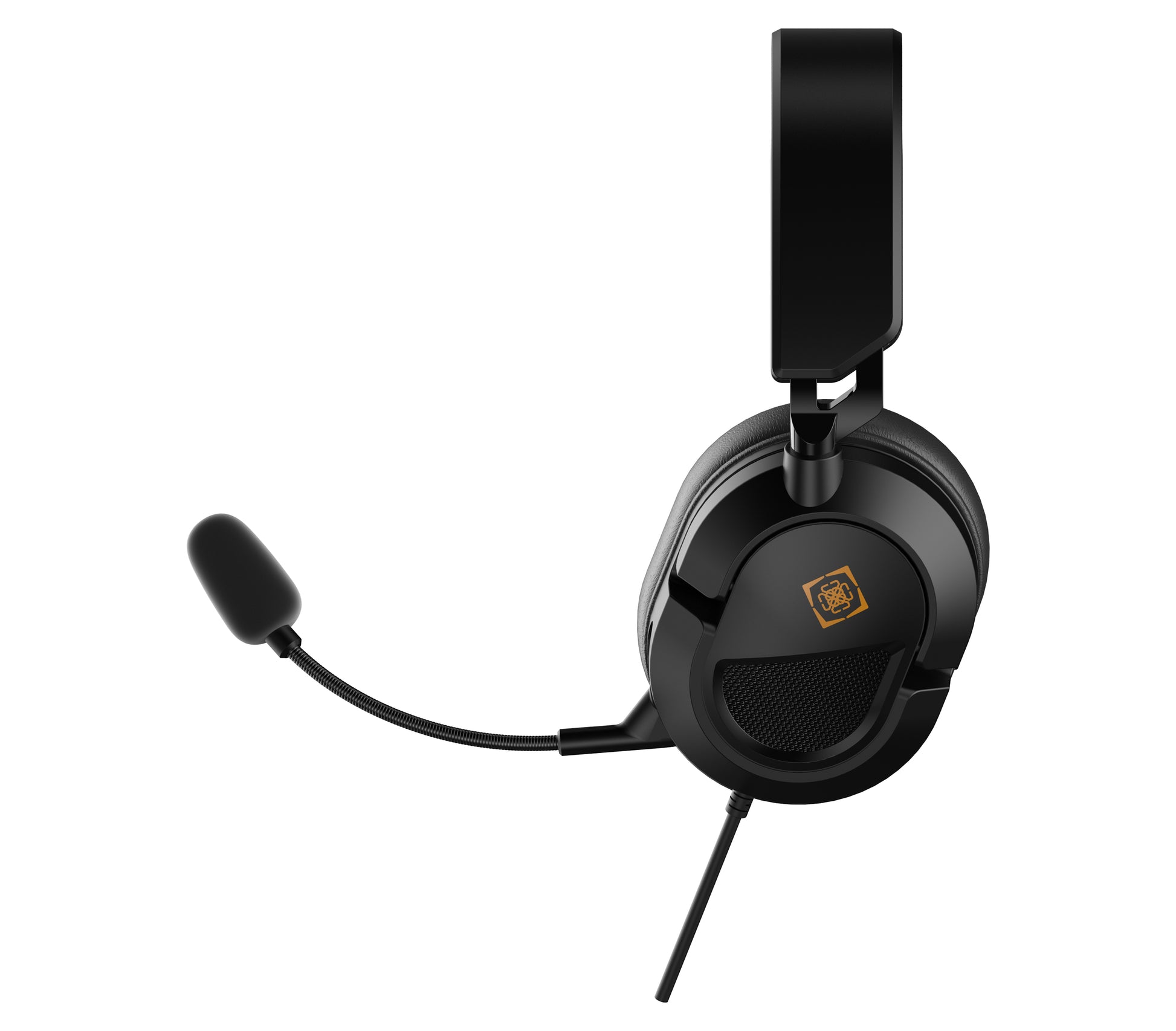 Deltaco Gaming GAM-203 Gaming-Headset – Over-Ear, Stereo, Kabelgebunden, für PC, PS5/PS4, Xbox und mehr, Schwarz