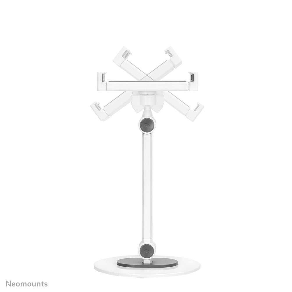 Neomounts Tablet-Ständer – für 4,7–12,9″, drehbar, höhenverstellbar – Weiss