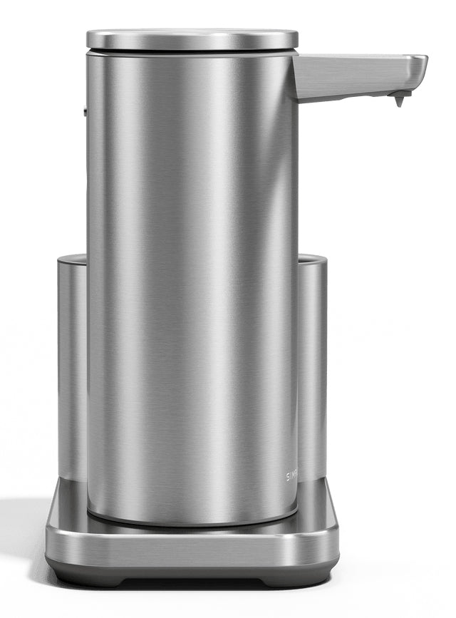 Simplehuman ST1086 automatischer Seifenspender – Tisch – Edelstahl, Silber