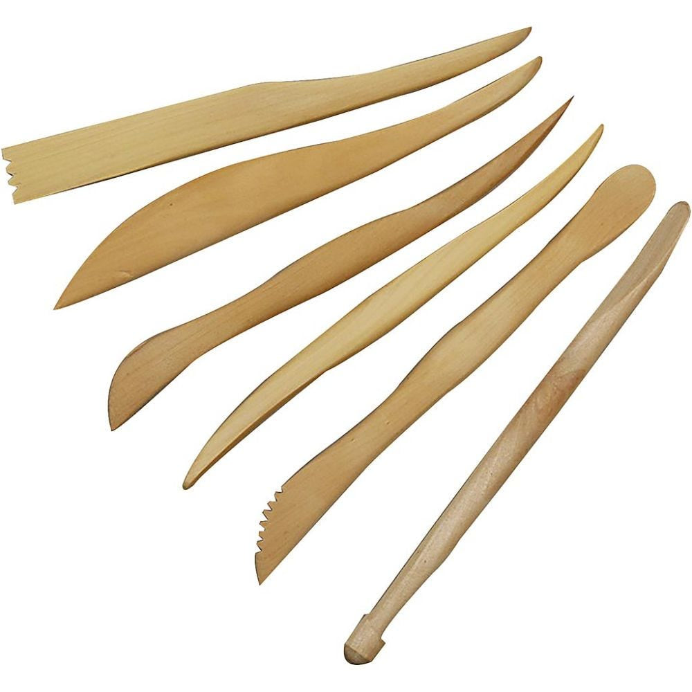 Creativ Company Töpferwerkzeug-Set, 6-teilig