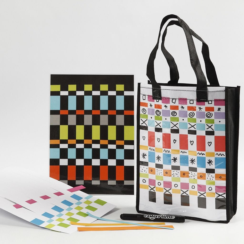 Creativ Company Stofftasche, Schwarz, 230×300×70 mm