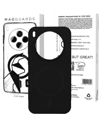 Rabbiter Mag Guard X300 Backcover – für Vivo x300, MagSafe, schwarz