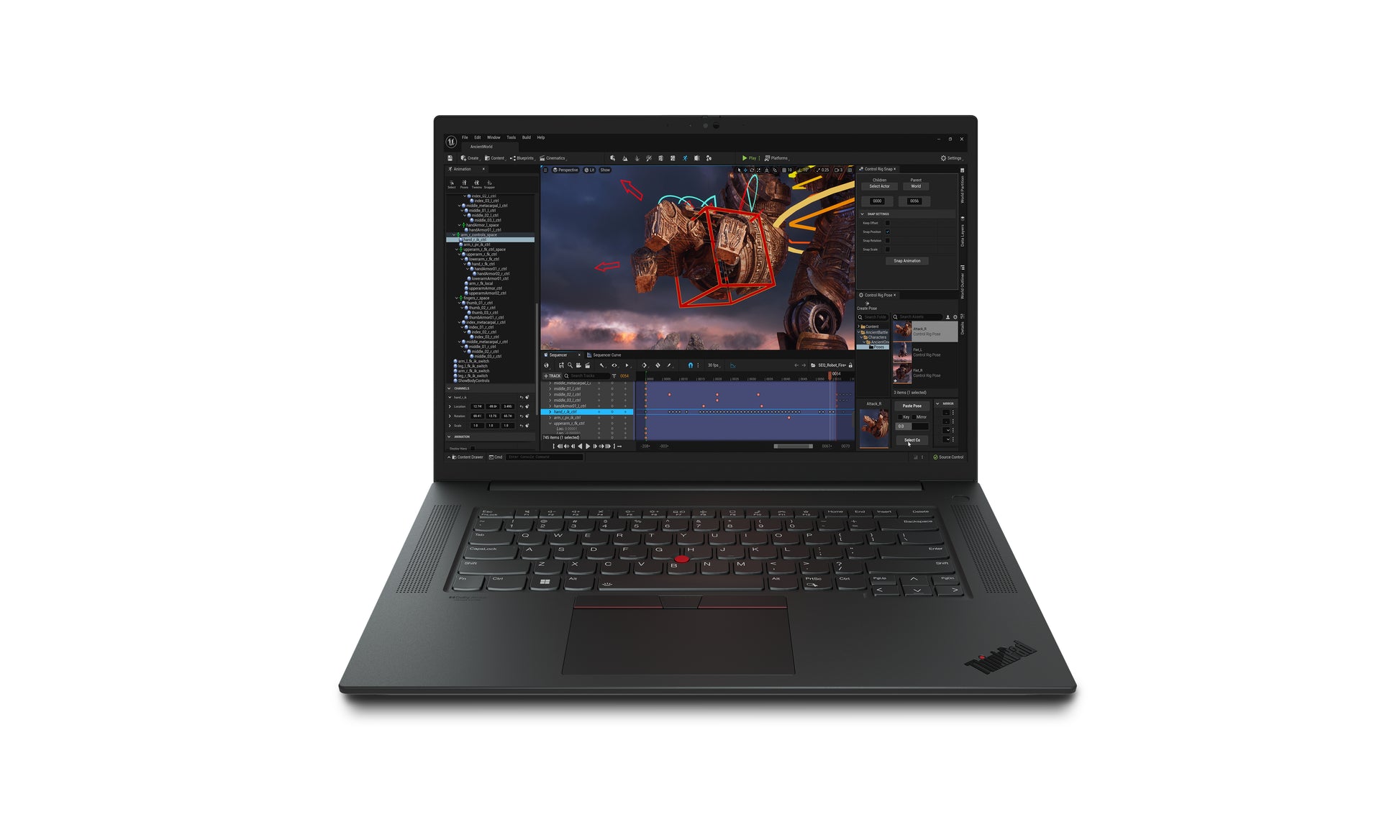 Lenovo ThinkPad P1 Gen 6 – Laptop, Windows 11 Pro