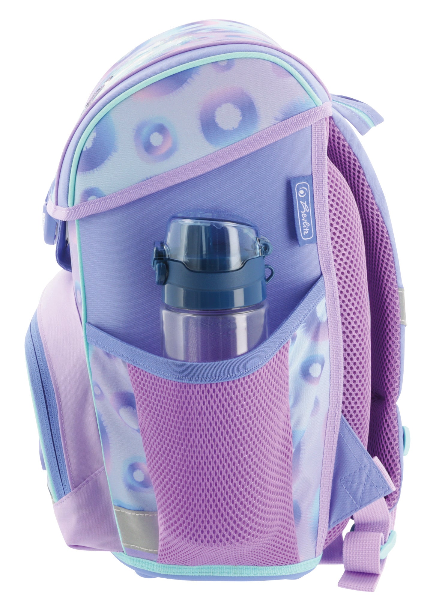Herlitz Loop Plus – Schulrucksack-Set 4-teilig, Mystic Mermaid, 16 l, 31×37×22 cm