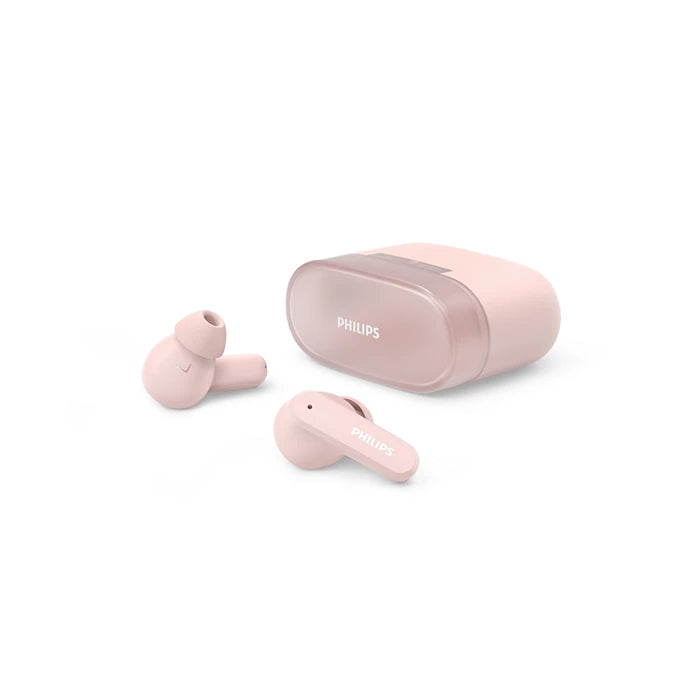 Philips TAT2000PK/00 – True Wireless In-Ear Kopfhörer – IPX4 – Pink – bis 32 h