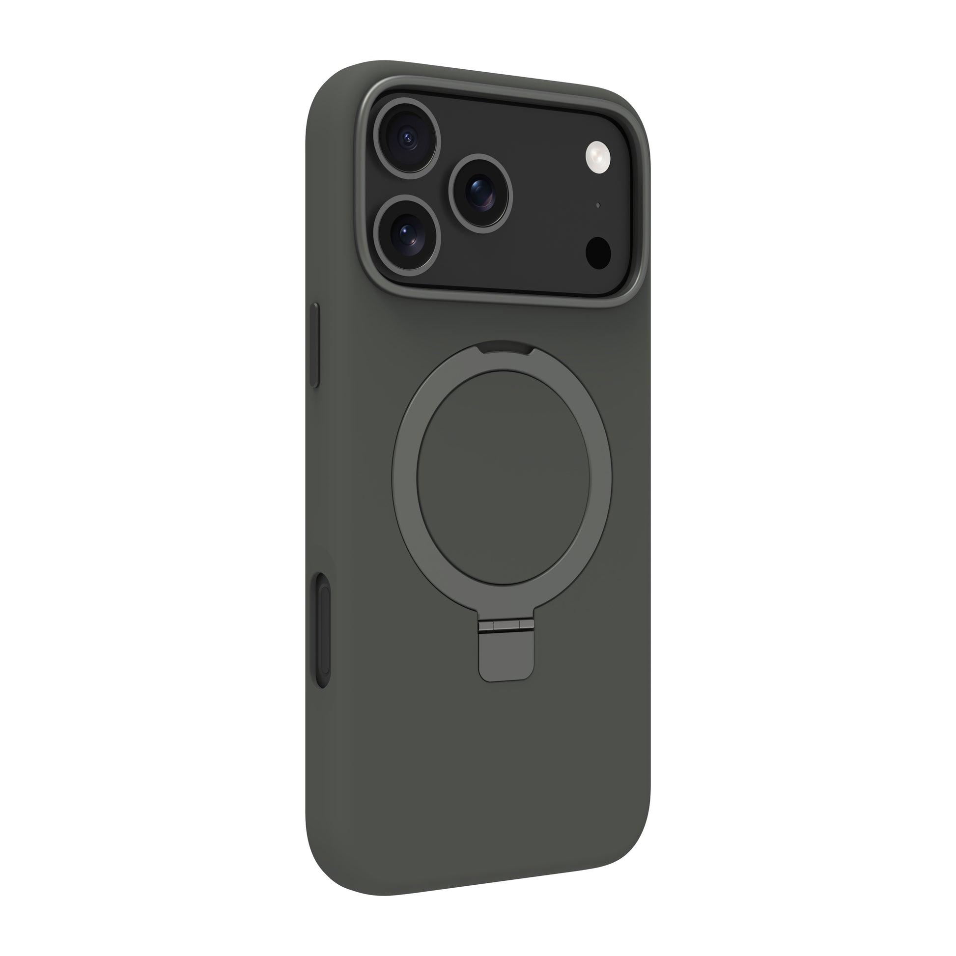 dbramante1928 Roskilde MS Kick ICON Backcover – für Apple iPhone 17 Pro Max, Dunkelgrau, bis 1,2 m sturzsicher