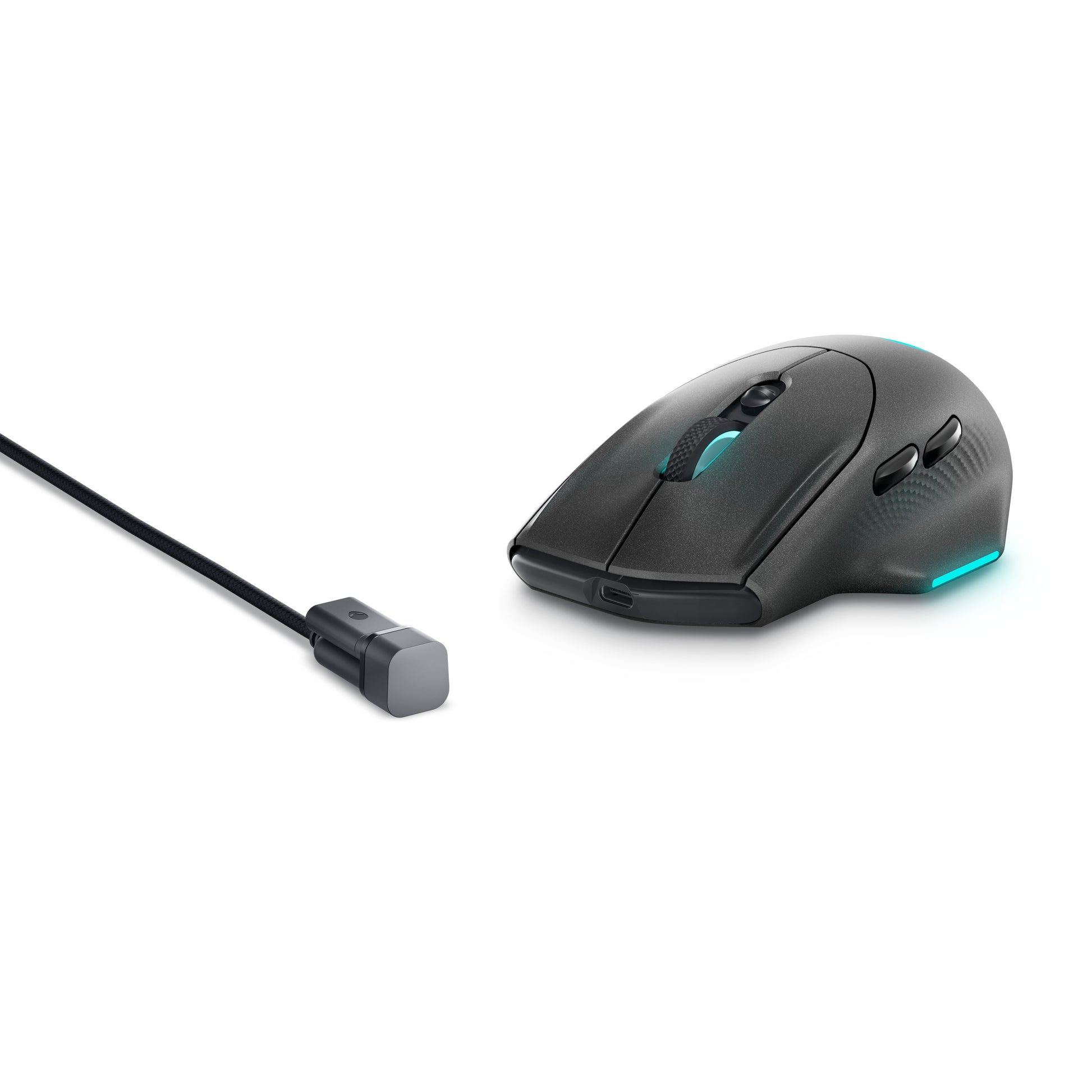 Alienware AW620M – Gaming-Maus – Kabellos (2,4 GHz), 26000 DPI, Rechts, Schwarz