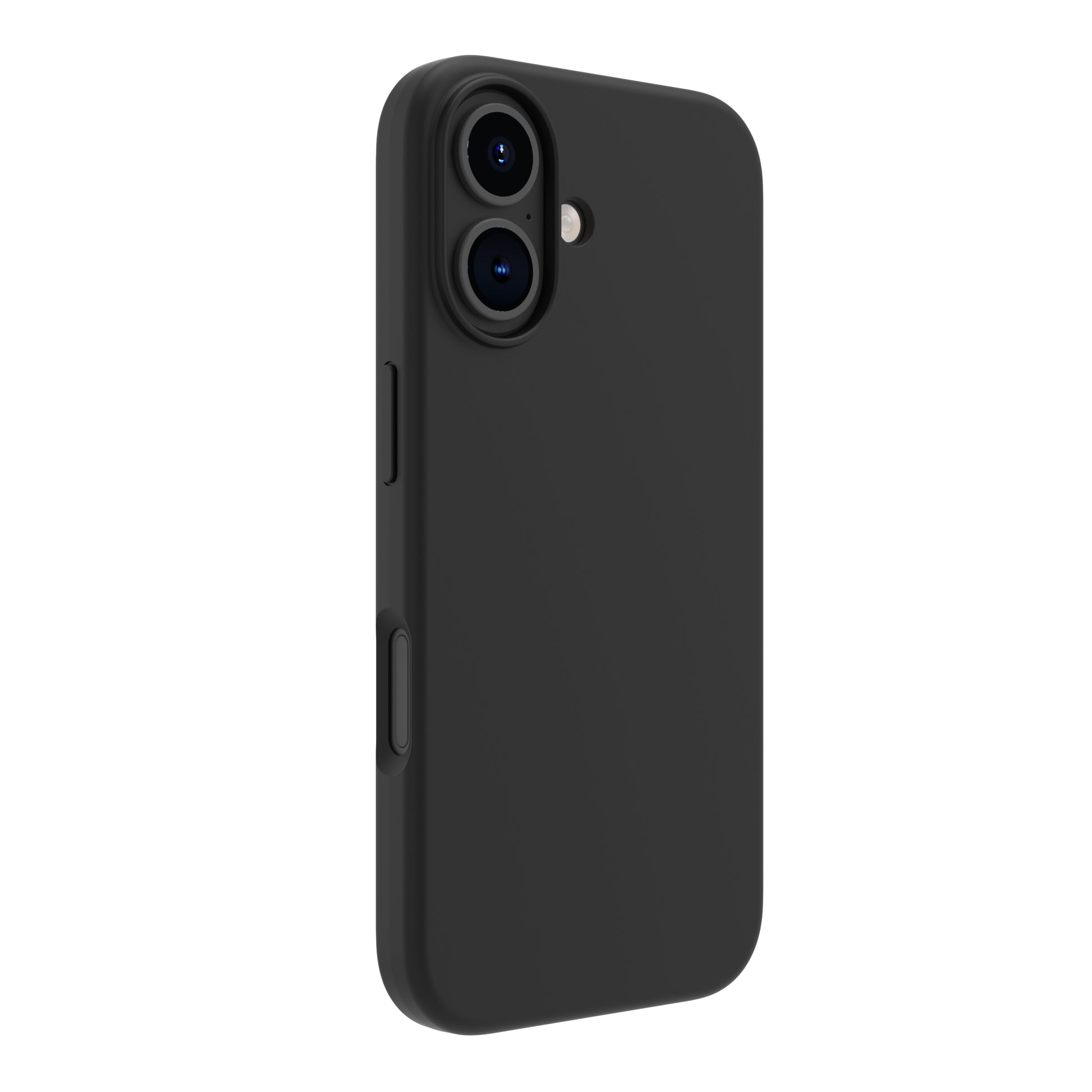 dbramante1928 Backcover – für Apple iPhone 16, Kunststoff+Silikon, Night Black