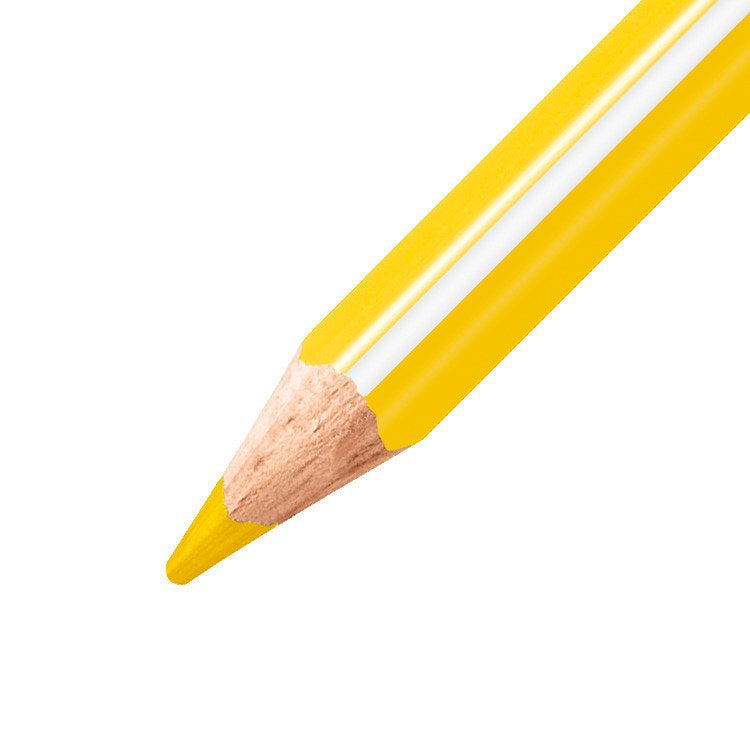 STABILO Buntstifte Trio – Jumbo, Dreikant, Minen-Ø 4,2 mm, Einzelstift Gelb