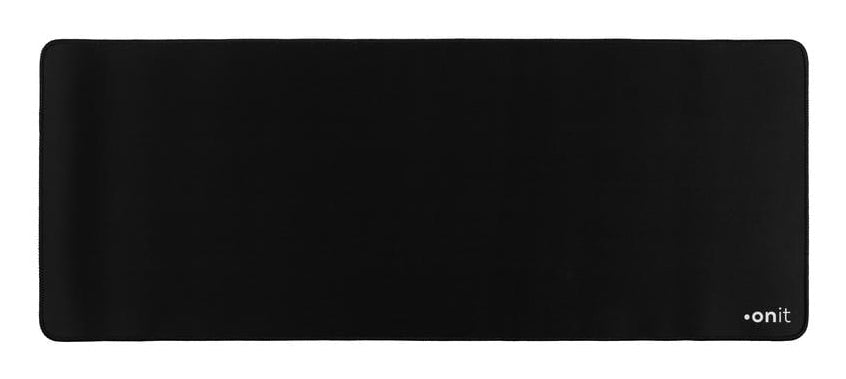 ONIT Mausmatte Pro – Mauspad – 780 × 300 × 3 mm, Textil, Schwarz