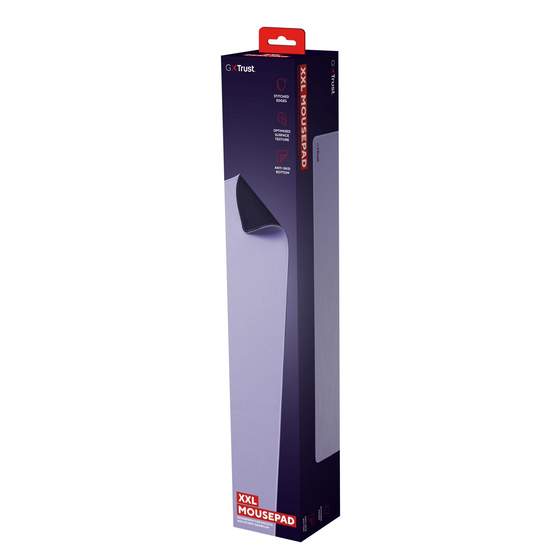 Trust Schreibunterlage GXT759P – 900 × 400 mm – Kunststoff, rutschfest