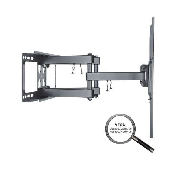 PureMounts Wandhalterung – Vollbeweglich – 26–52" – VESA 200×200–400×400 – bis 40 kg – M-FM41-400