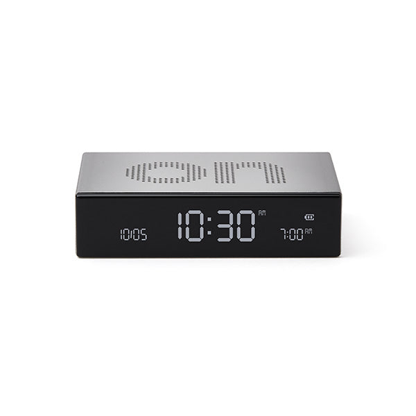 Lexon Digitalwecker Flip Premium – LCD-Display