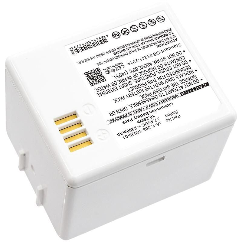 CoreParts Akku Li-Ion 7,4 V 16,28 Wh (2200 mAh) – für Arlo VM4030, VM4030P, VMA4400 und andere – Weiss