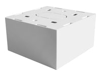 Lindy Aufputz-Box, 86×86×47 mm, ABS Synthetik – weiss